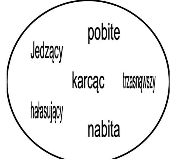 Dobble imiesłowy.