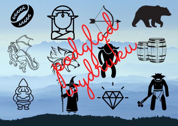 Plansza skojarzeniowa-"Hobbit".