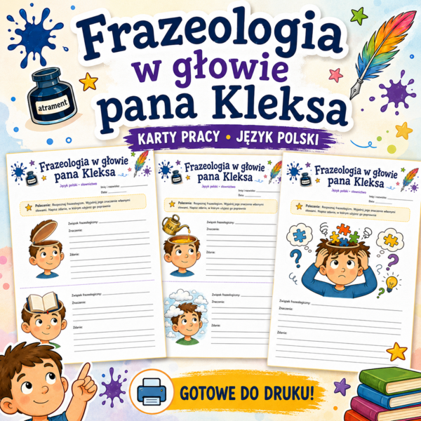 Frazeologia w głowie pana Kleksa
