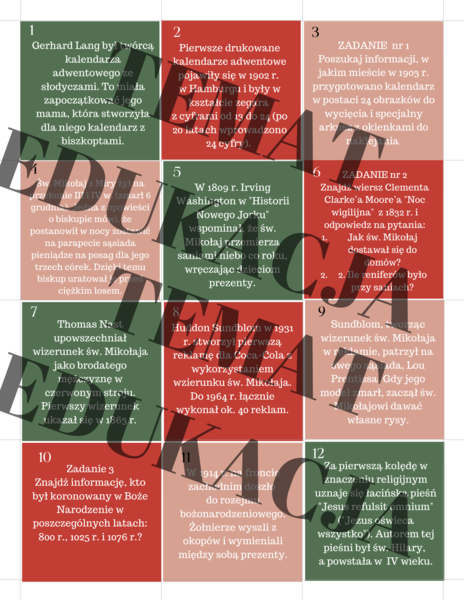 Kalendarz adwentowy