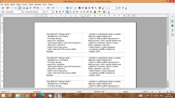 NaCoBeZU biologia klasa 7-komplet