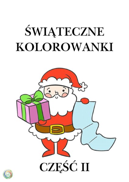 ŚWIATECZNE KOLOROWANKI. CZĘŚĆ II
