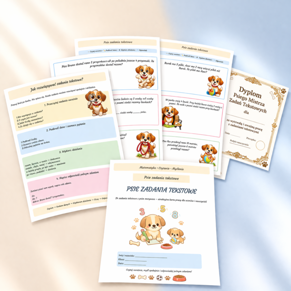 Psie zadania tekstowe