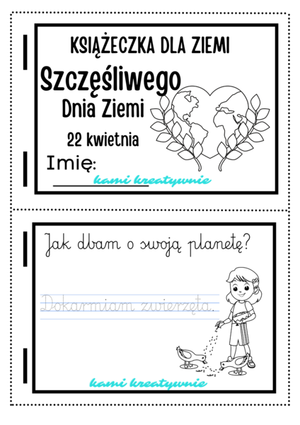Książeczka dla Ziemi