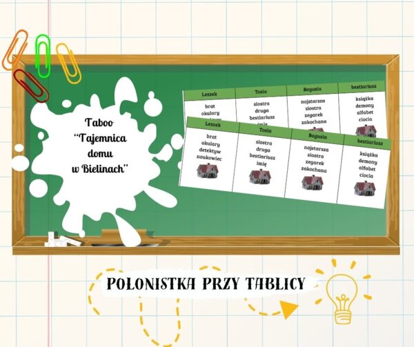 Taboo tabu "Tajemnica domu w Bielinach"