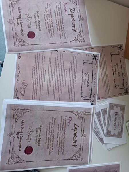 Harry Potter - kreatywna praca z lekturą  "Harry Potter i Kamień filozoficzny"