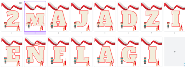 2 MAJA DZIEŃ FLAGI - GIRLANDA