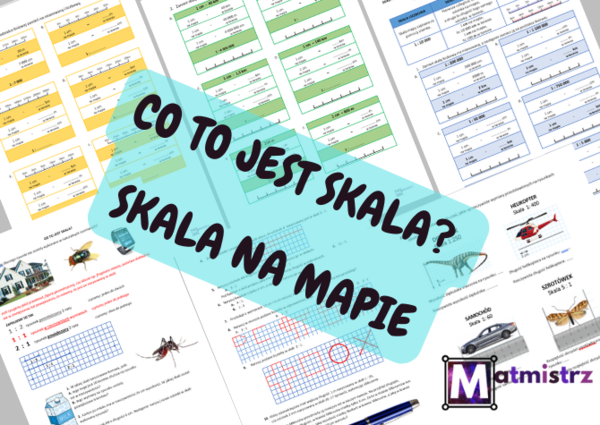 Co to jest skala? + Skala na mapie. + Kartkówka ze skali -2 grupy, wersja do edycji.