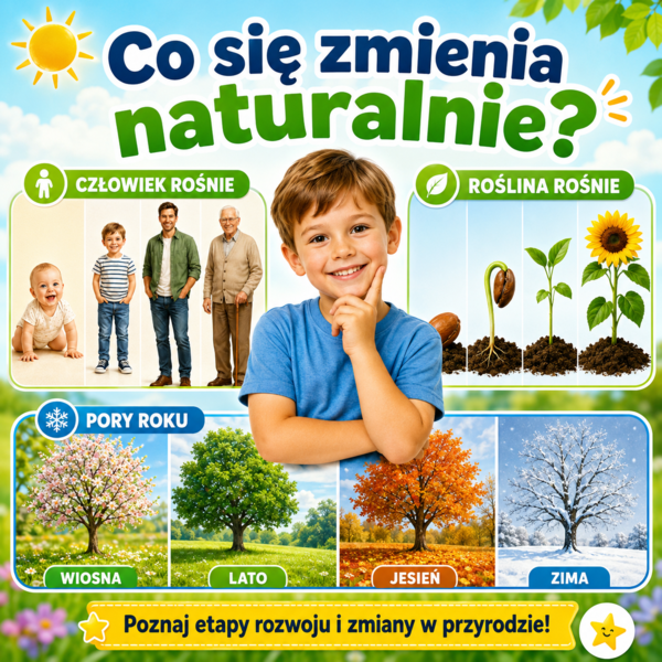 Co się zmienia naturalnie?