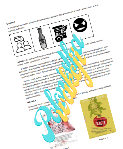 Karta pracy ,,Zemsta"