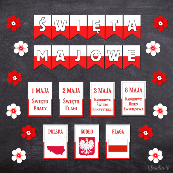 Święta Majowe - dekoracja