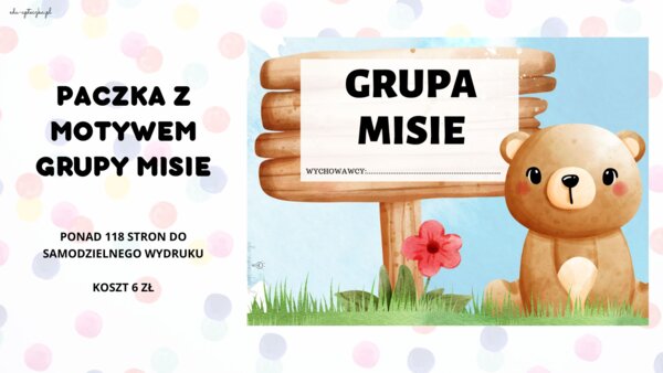 Paczka Grupa Misie