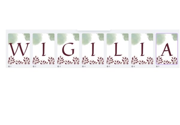 WIGILIA -GIRLANDA NAPIS