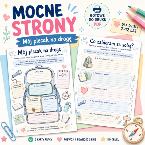 Mój plecak na drogę