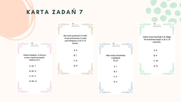KARTA ZADAŃ 7