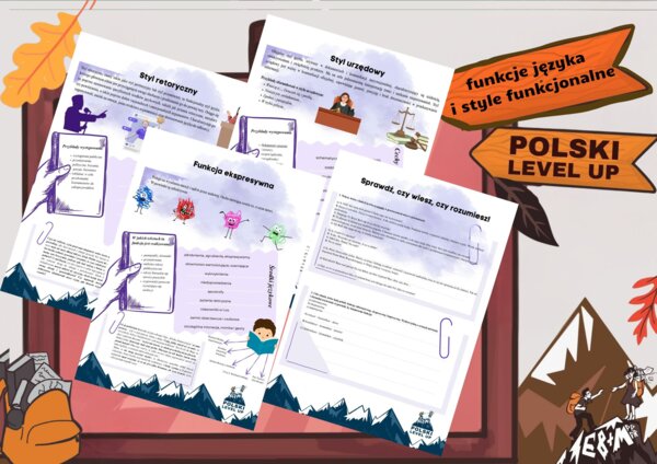 Funkcje języka_style_Polski Level Up
