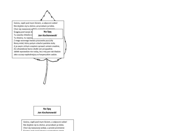 NARODOWE CZYTANIE - Kochanowski