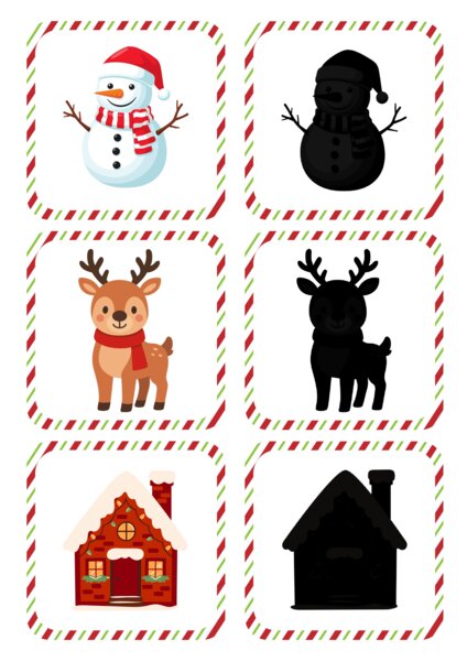 Znajdź Cienie - święta