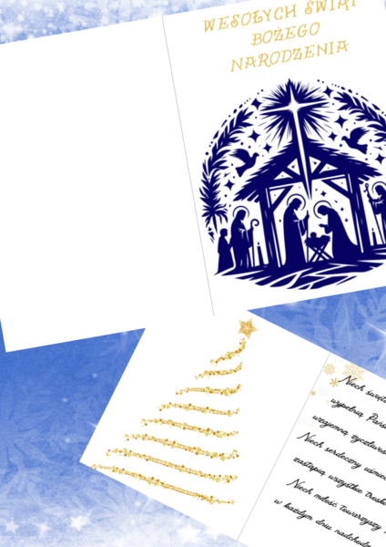 Boże Narodzenie, Wigilia, szopka - życzenia, kartka świąteczna