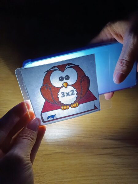 Sowa mistrzynią tabliczki mnożenia – gra matematyczna z latarką