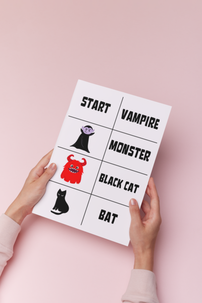 halloween domino (4 sets)