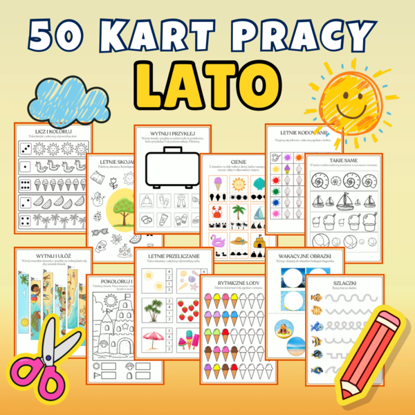 50 KART PRACY LATO