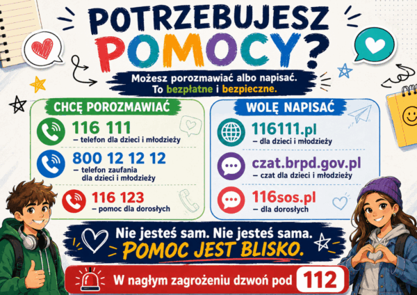 „POTRZEBUJESZ POMOCY?” Tydzień Bezpieczeństwa