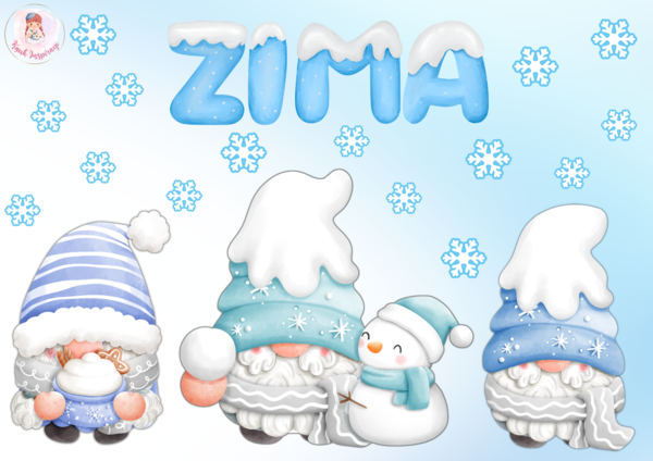 ZIMOWE SKRZATY - DEKORACJA ☃️❄️