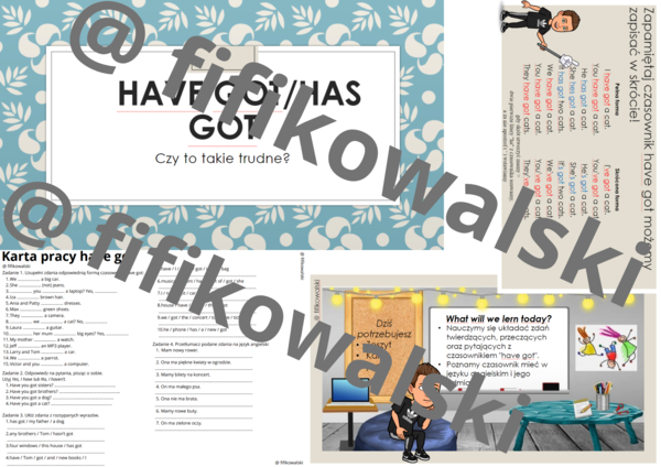 Have got prezentacja + karta pracy