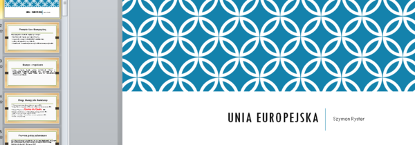 Prezentacja - Unia Europejska