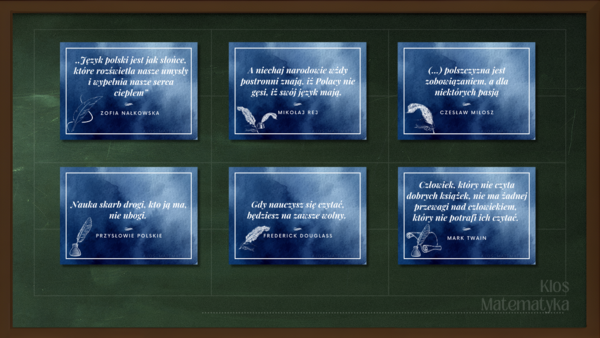 Cytaty Język Polski