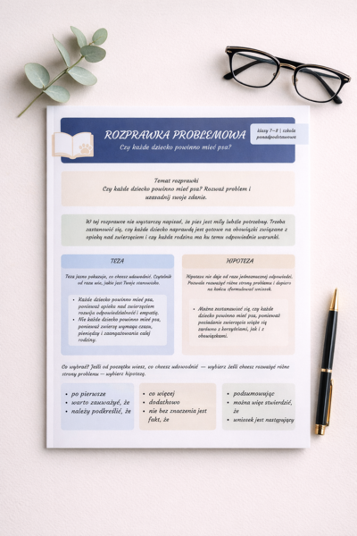 Rozprawka problemowa: Czy każde dziecko powinno mieć psa?