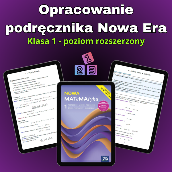Opracowanie podręcznika Nowa Era 1R