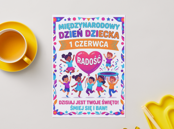 Gazetka Szkolna: Międzynarodowy Dzień Dziecka – Eksplozja Radości i Empatii (10 Stron)