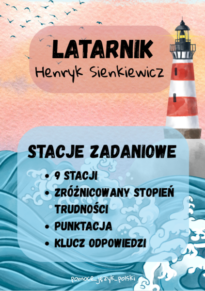 LATARNIK stacje zadaniowe + klucz odpowiedzi
