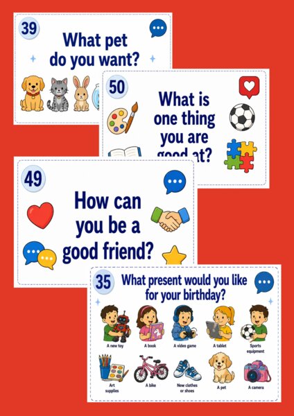 Icebreaker Questions – 50 pytań na przełamanie lodów | Klasy 1–3