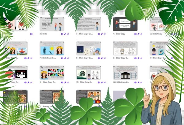 Prezentacja multimedialna w genial.ly „Jak budować poczucie własnej wartości?". Edukacja zdrowotna. Klasa 7. Dział „Nasze zdrowie psychiczne".