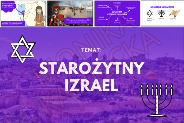 Starożytny Izrael - prezentacja historia klasa 5