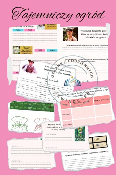 Stacje zadaniowe do „Tajemniczego ogrodu”
