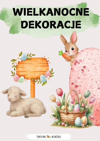 WIELKANOCNE DEKORACJE