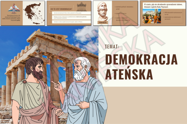 Demokracja ateńska - prezentacja historia klasa 5