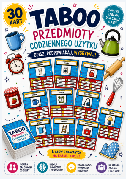 Katy taboo "Przedmioty codziennego użytku" - wersja komiksowa.