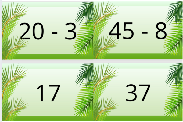 Fiszki z odejmowania do 100 – do samodzielnego wydruku