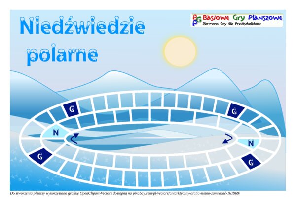 Niedźwiedzie polarne – gra planszowa