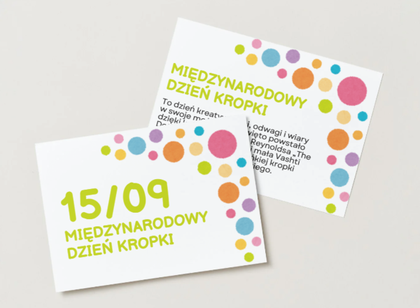 15/09 Międzynarodowy Dzień Kropki