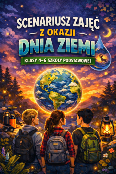DZIEŃ ZIEMI – scenariusz zajęć - klasy 4-6; edytowalny; pomysł na zajęcia; konspekt; lekcja wychowawcza
