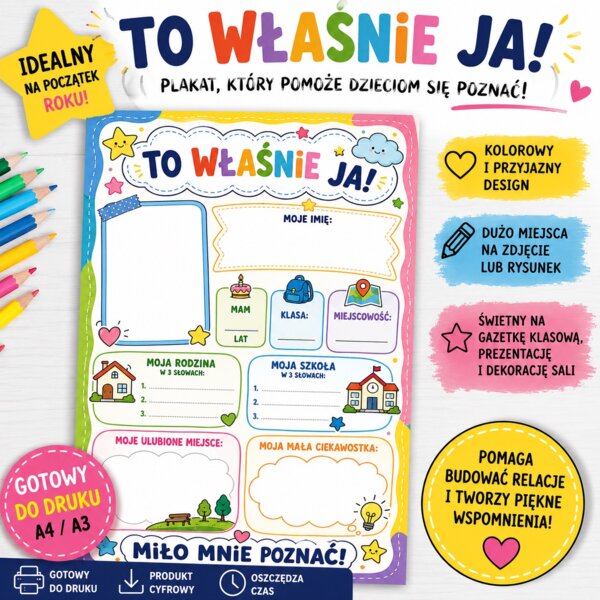 Plakat. To właśnie ja!