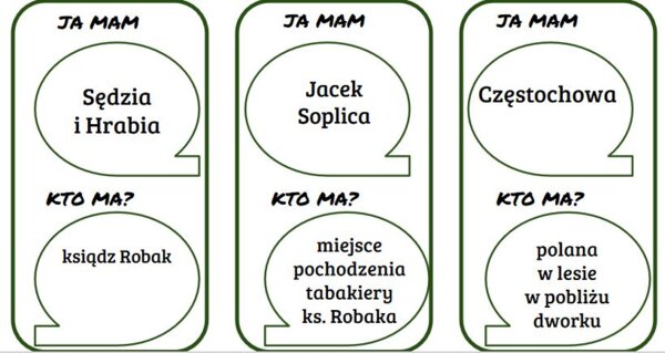 "Pan Tadeusz" gra "Ja mam... kto ma..."