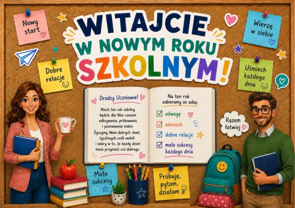 WITAJCIE W NOWYM ROKU SZKOLNYM - zestaw materiałów