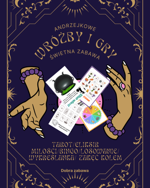 🔮 Andrzejkowe wróżby i gry ✨